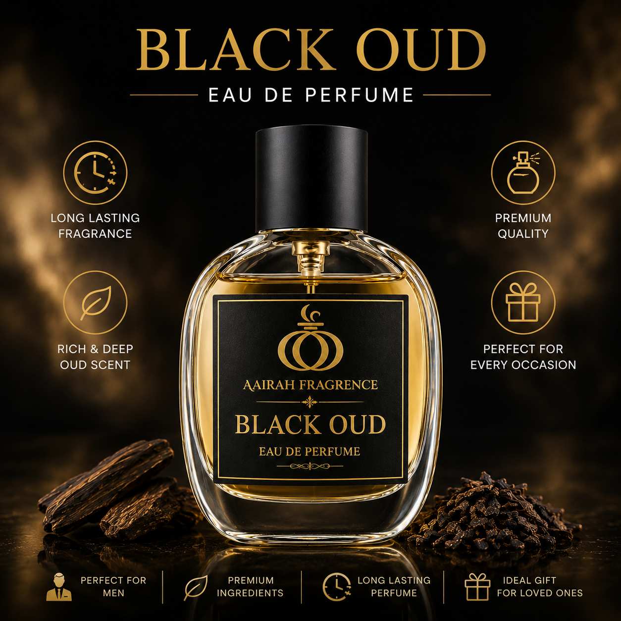 Black Oud Eau De Perfume