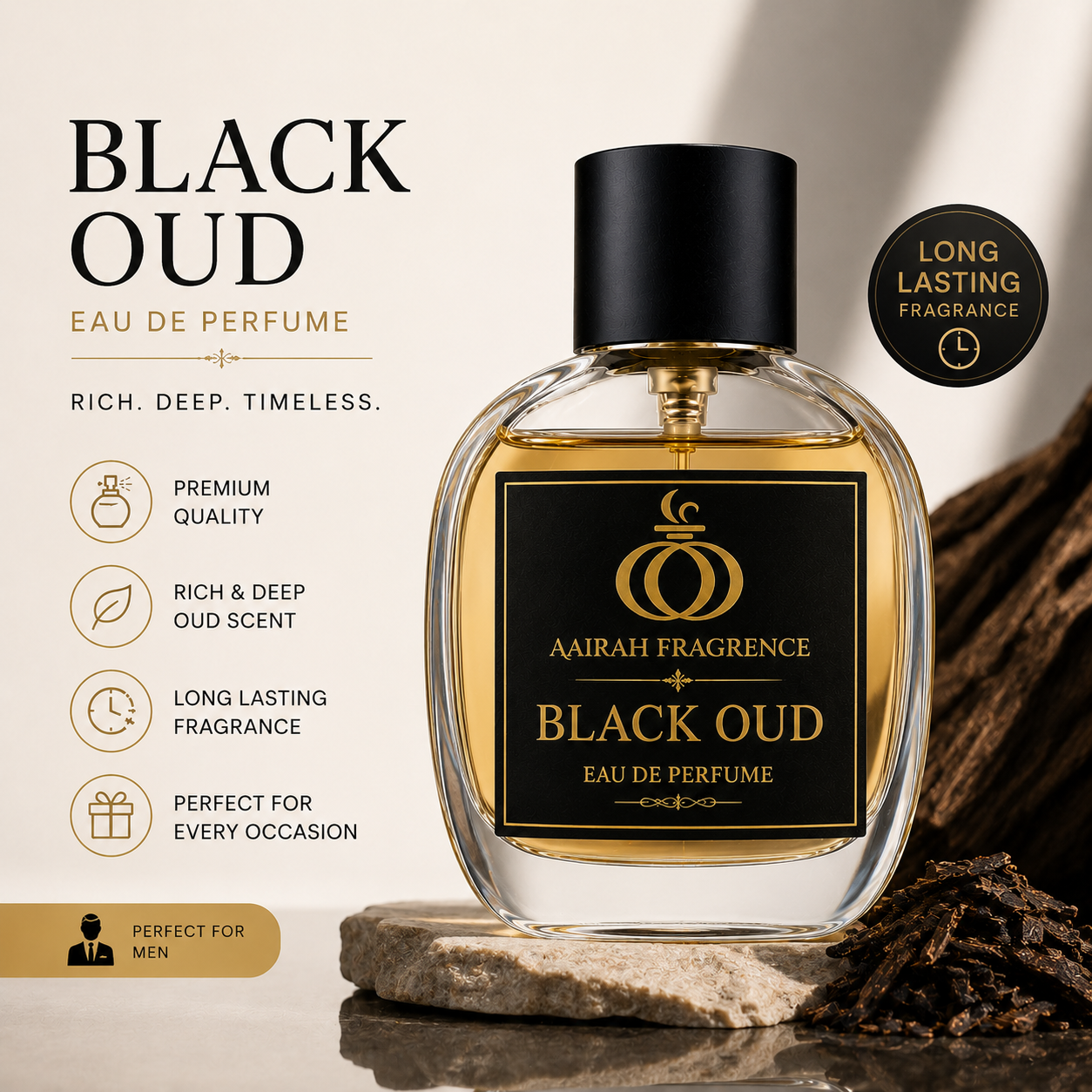 Black Oud Eau De Perfume