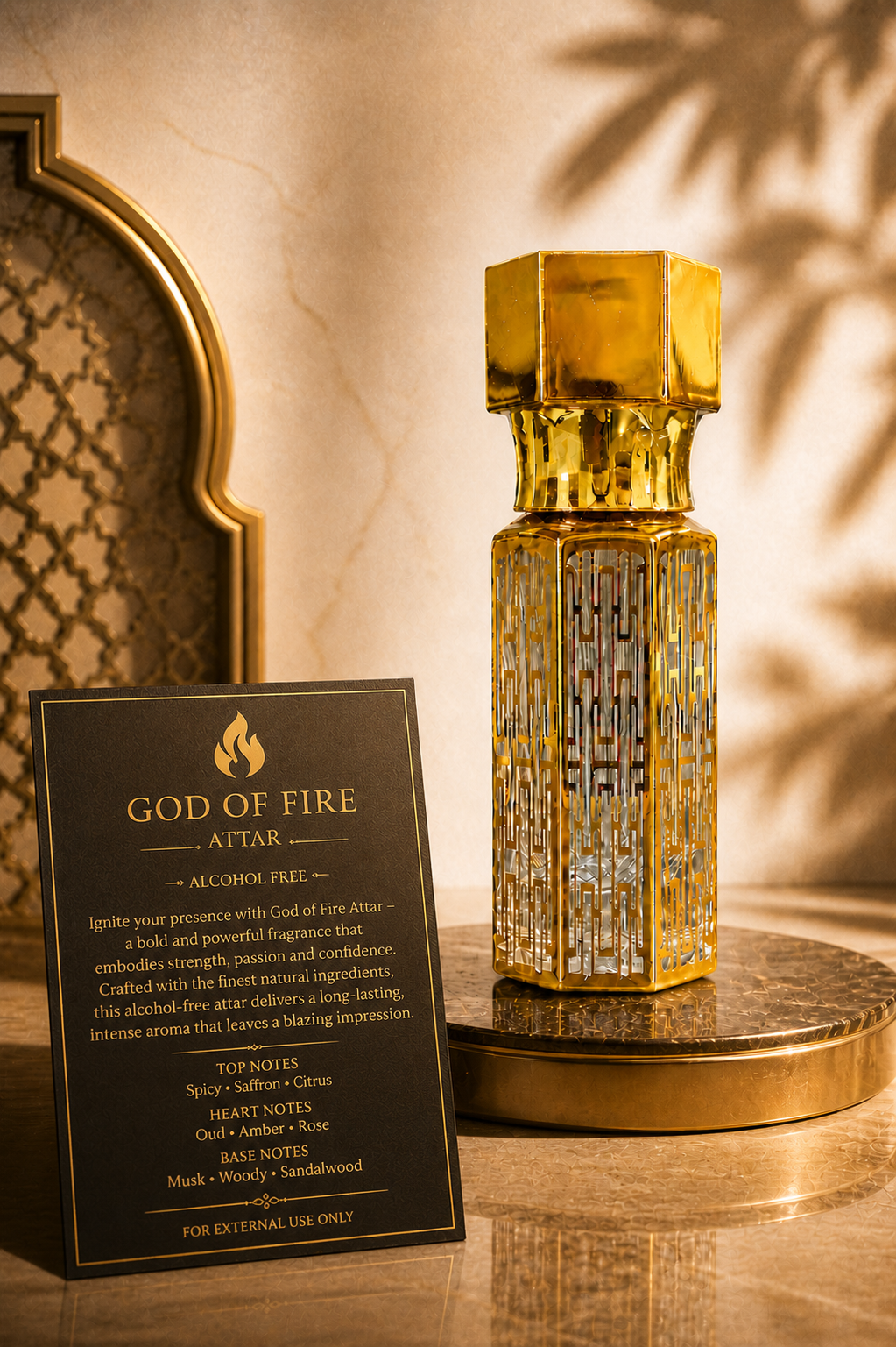 God of Fire Roll on Attar