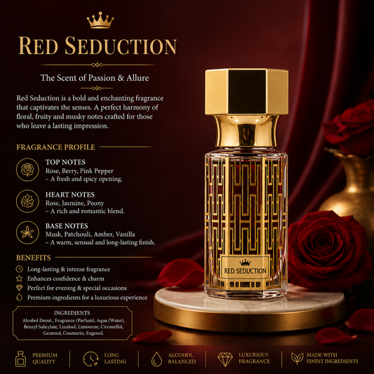 Red Seduction Roll On Attar