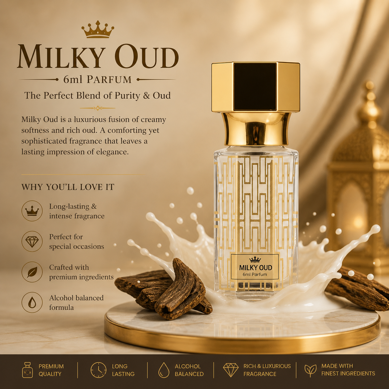 Milky Oud Perfume