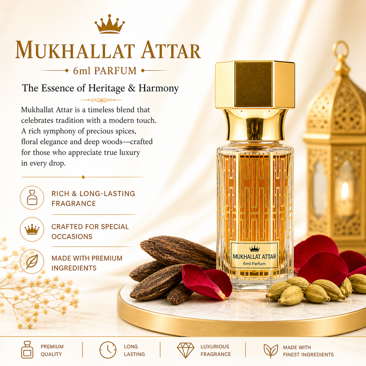 Mukhallat Attar Roll-on