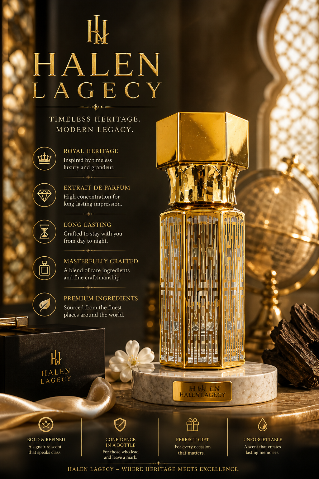 Halen Legacy Roll-on Attar
